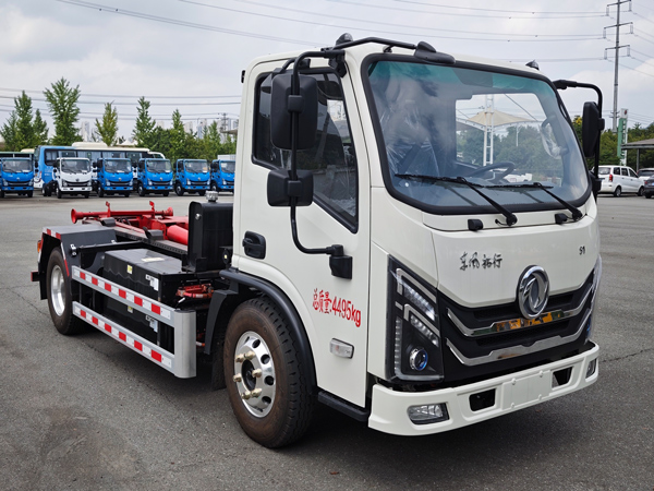 程力东风5吨纯电动车厢可卸式垃圾车